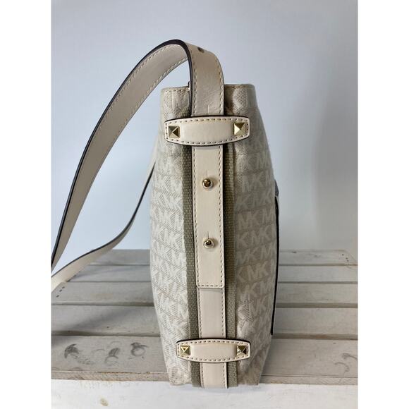 MICHAEL KORS N S GRIFFIN MESSENGER JACQUARD CROSSBODY - Picture 5 of 13